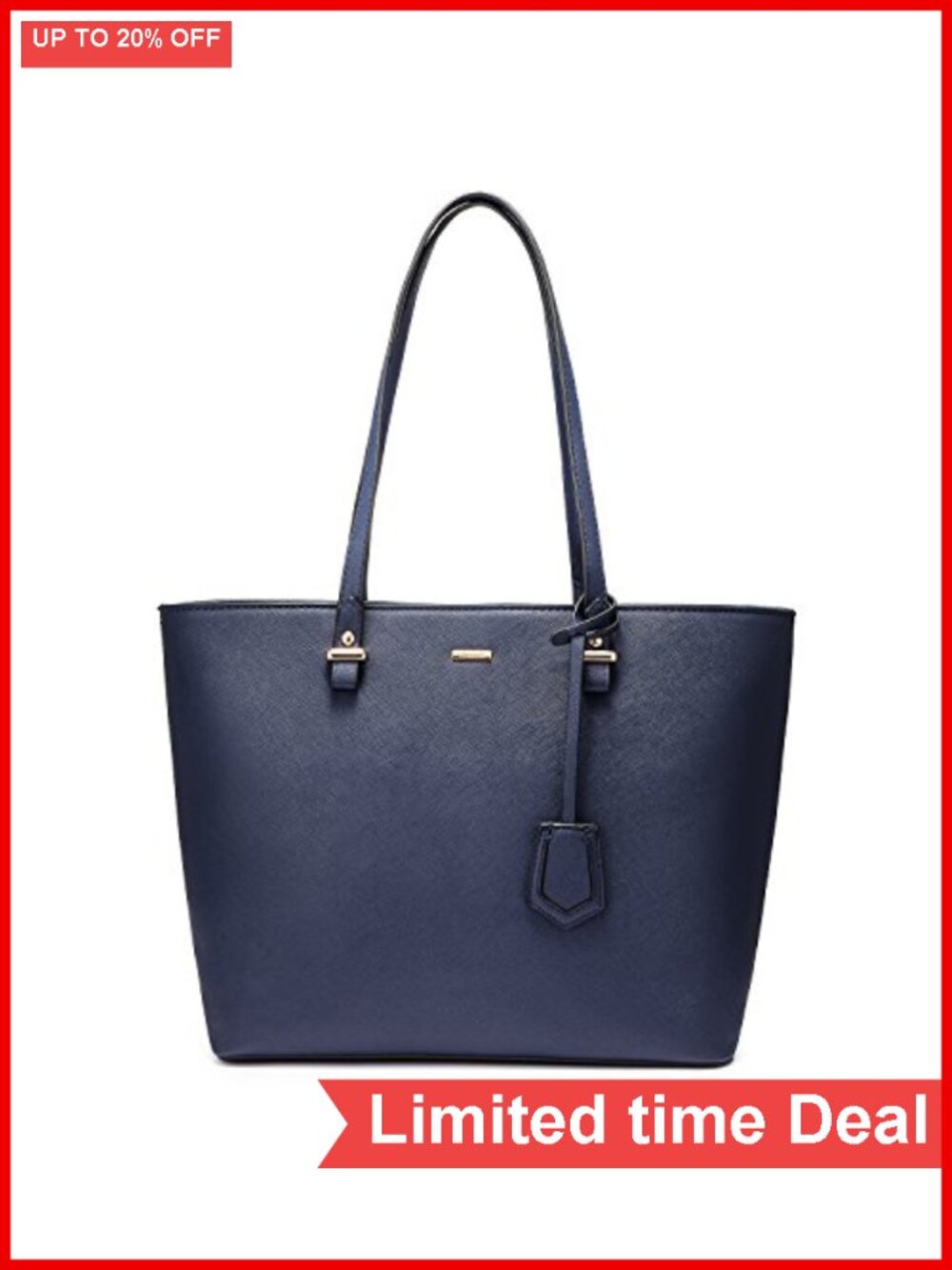 Women's Faux Leather Tote Handbag Satchel Shoulder Bag with Top Handle